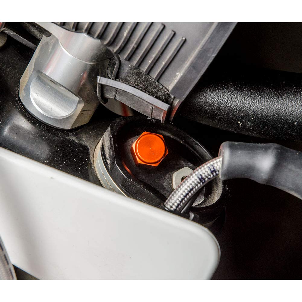 Amazon.com: Tusk Billet WP Fork Adjuster Knobs Orange Compatible