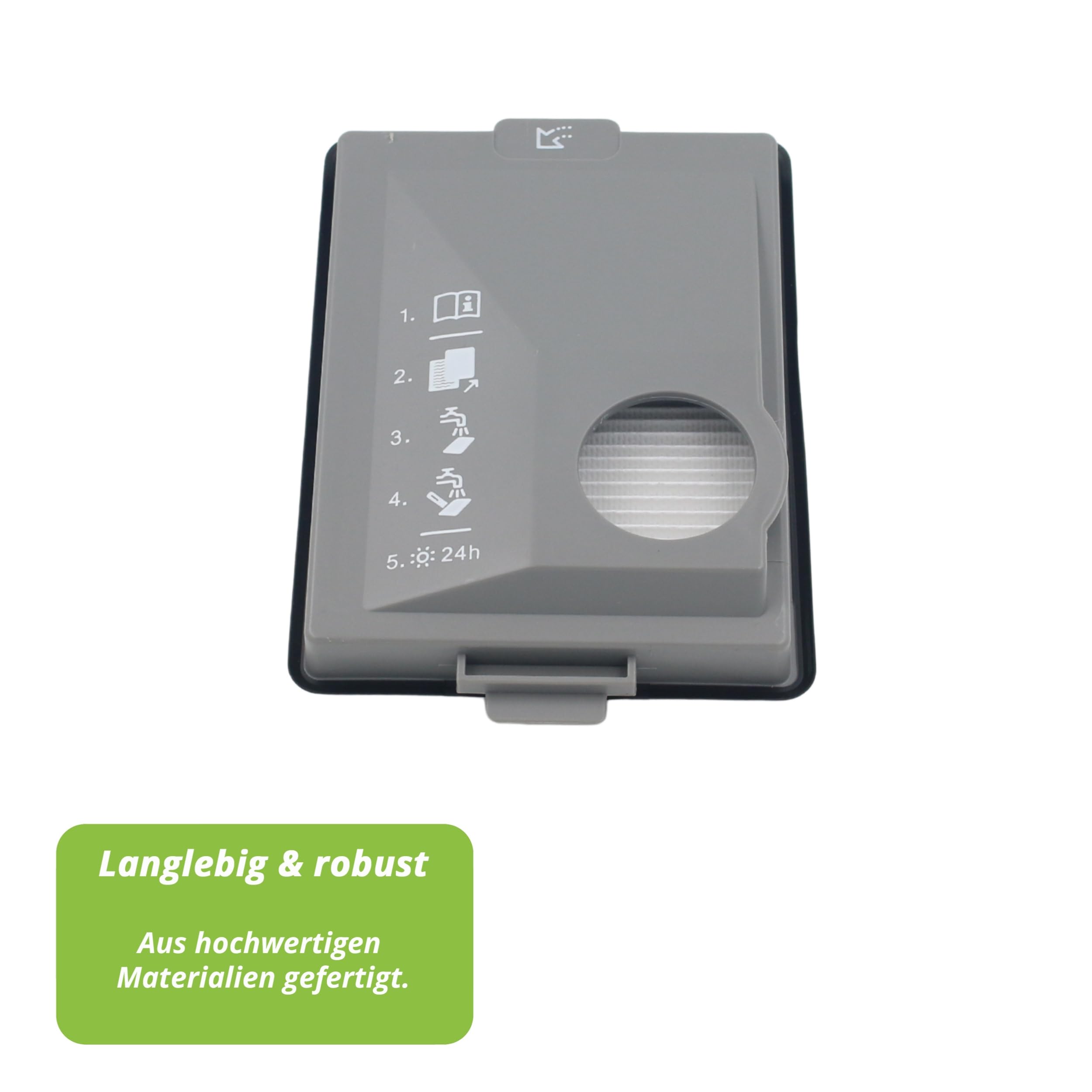 Lot de 3 filtres à poussière fine de qualité supérieure compatibles avec les séries Miele Boost CX1 - Filtre de rechange durable pour une filtration optimale de l'air - Filtre HEPA de rechange pour