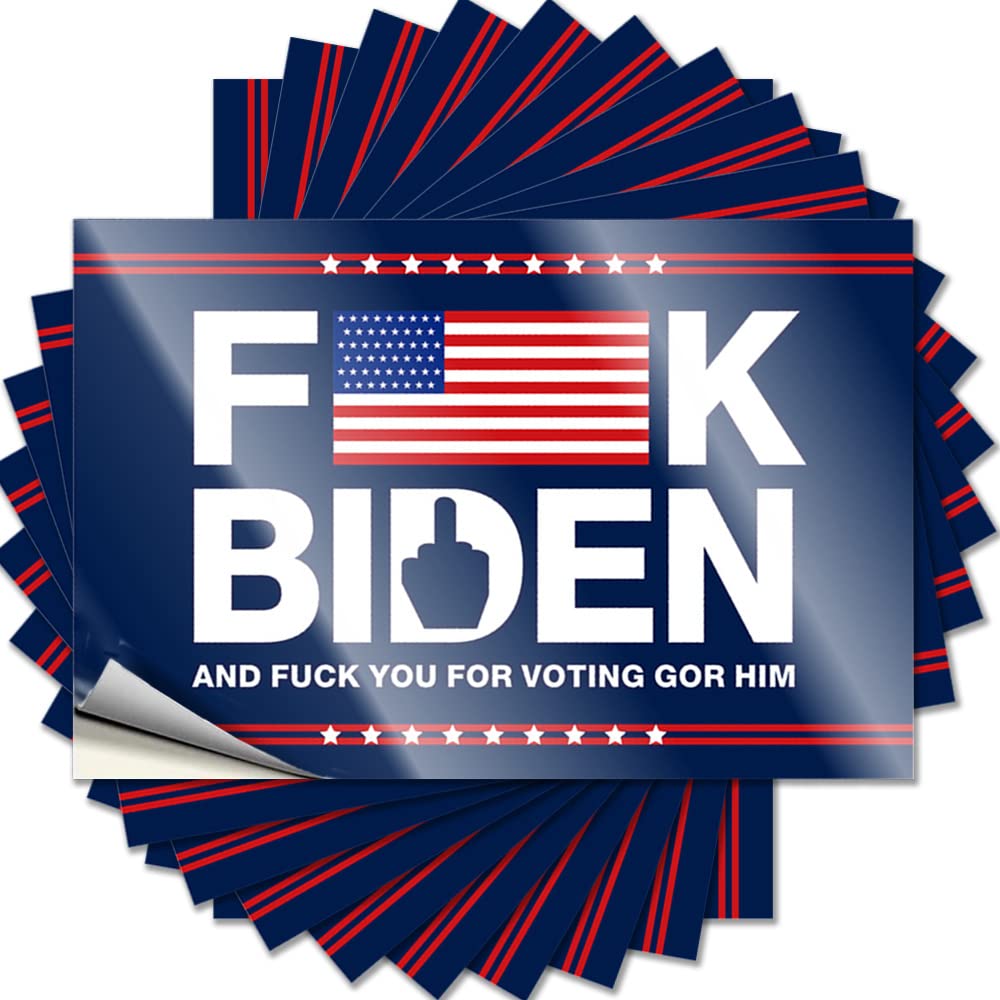 Funny Sticker Helmet Cheap Fuck Biden for Girl - Funny Easy Peel Removable(6X9CM)