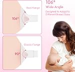 15mm Mélanges pour la pompe à sein Medela, 2pcs Blinde de poitrine Compatible avec la pompe dans le style, Symphonie, Freestyle, Sonata, Maxflow, Lansinoh Signature Pro, Medela Breast Pump Accessoires Pièces