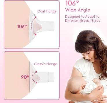 26mm Flange Inserts for Medela Breast Pump, 2pcs Medela Nipple Shields Compatible with Pump in Style, Symphony, Hand Pumpt Parts for Breastfeeding