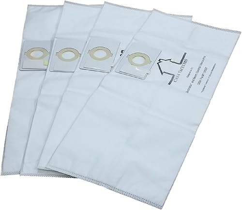 4-Pack Beam / Electrolux HEPA 110057 Cloth Central Vacuum Bags - Thumbnail 2