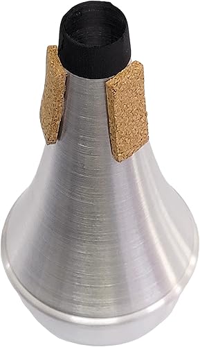 Miniatura 2 de Práctica Silenciador Latón Trompeta Mute Aluminio Corcho Instrumento Musical Parte (Silenciador)