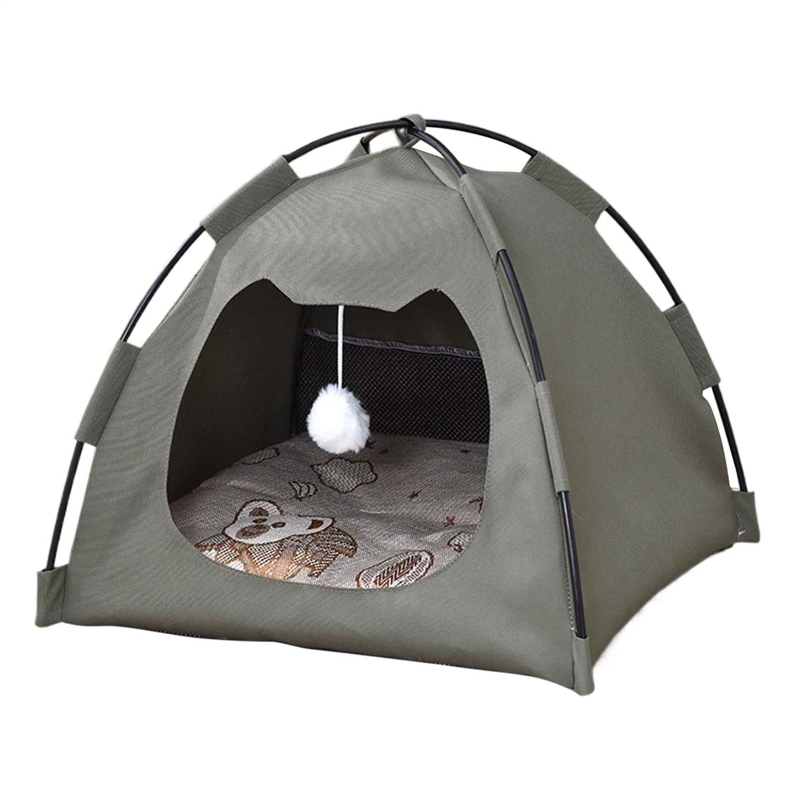 Tente pliable pour animaux et cage portable respirante pour voyage de chat