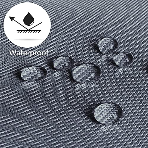 Lmeison Dog Bed Cover, Waterproof Pet Bed Oxford Zipper External Cover for Small Medium to Large Jumbo Dog Bed, Washable… - Image 3