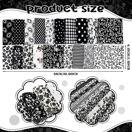 Ganeen JEE-GANEEN-366 200 Pcs Christmas Fabric Patchwork Roll Quilting Fabric Roll Up Fabric Quilting Strips 2.5 Inch Precut Patchwork Fabric Roll thumb #1