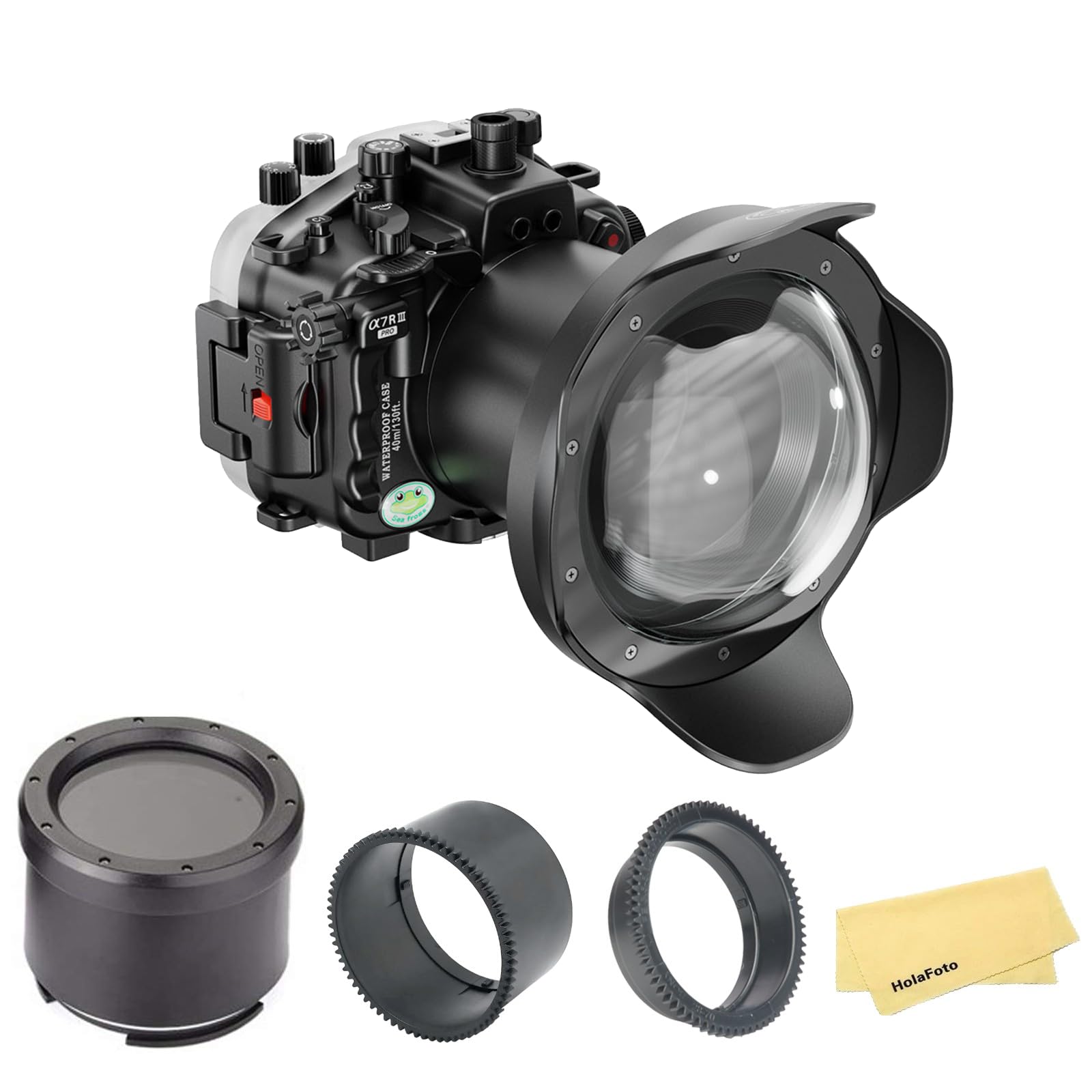 Custodia Subacquea Sea Frogs 40 Metri – Alloggiamento Impermeabile Per Fotocamera, Aperto Ma Mai Usato