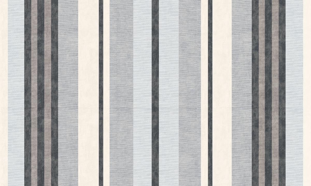 Floor Flair Collection, Broad Stripes in Cape 3 x 5 Feet, Durable Waterproof & Stain Resistant Vinyl, Indoor Area Mat, Protective Floor Covering, Interior Home Décor