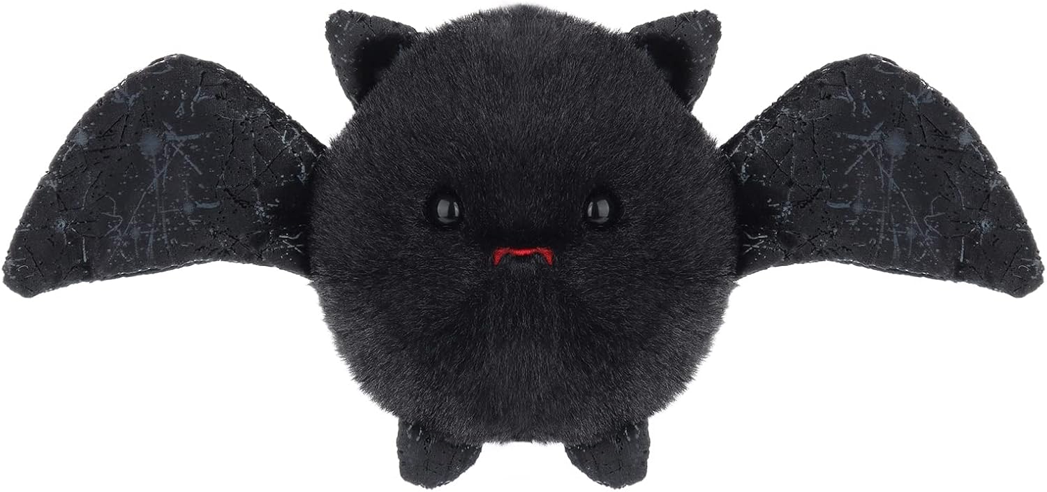 Apricot Lamb Toys Plush Halloween Black Bat Stuffed Animal Soft Cuddly Perfect for Child 4 Inches