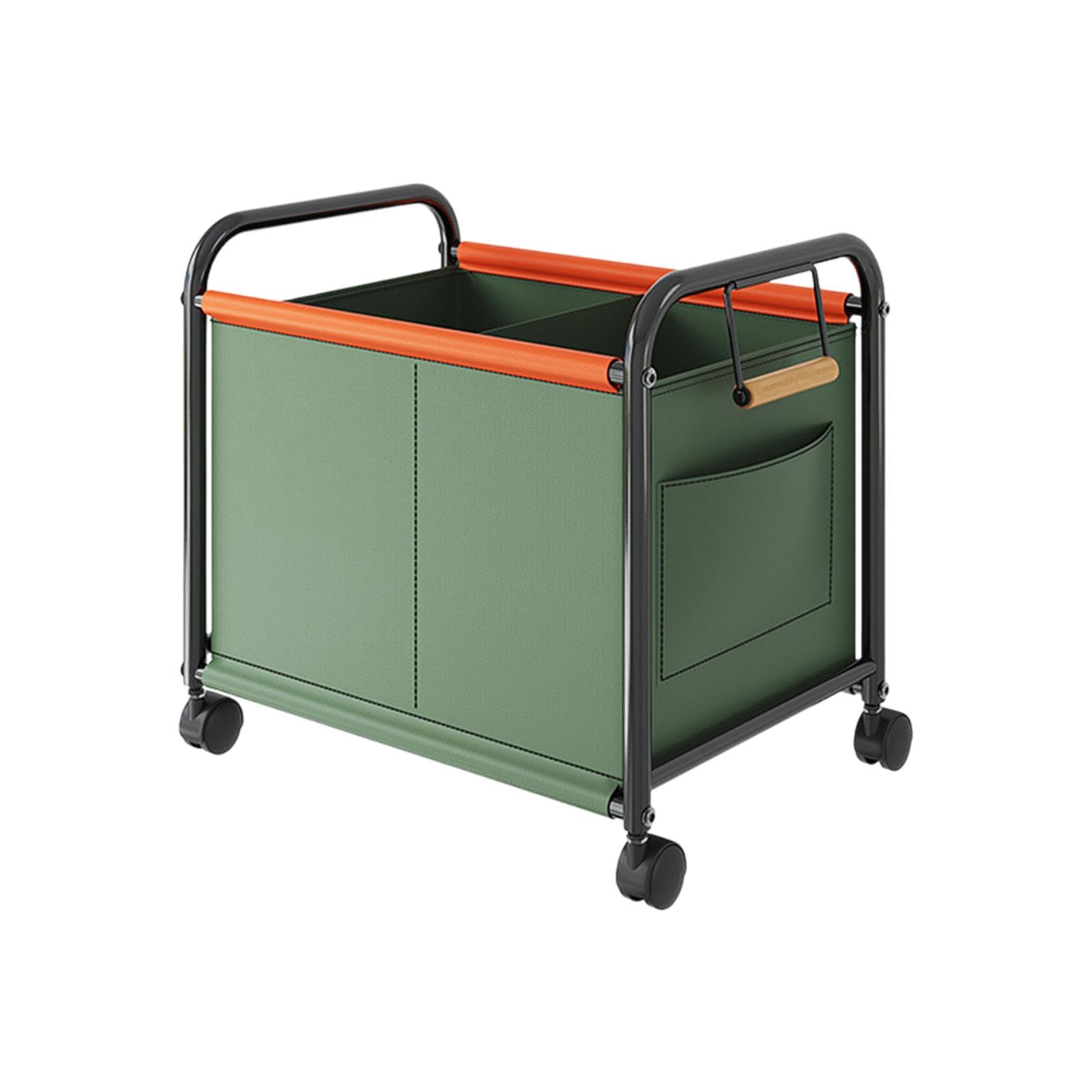 THE STYLE SUTRA® Toy Chest with Wheels Heavy Duty Storage Trolley for Sports Shopping Green-image-49