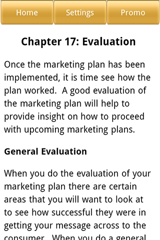 Successful Marketing Plan