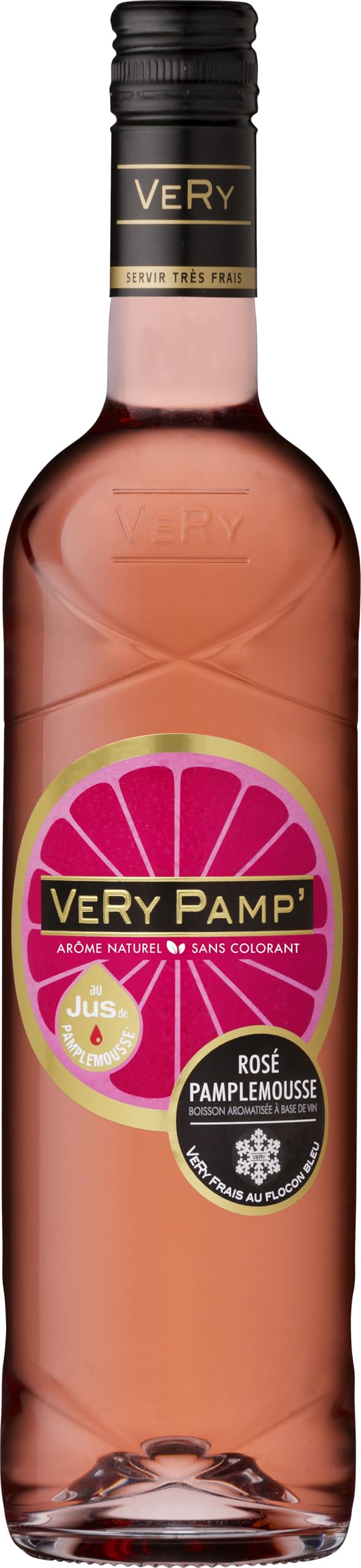 Very Pamp' - Pampelmusewein - Rosé Wein - Aromatisiertes Getränk auf Weinbasis (6 x 0,75L)