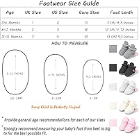 Vista 39 de Sawimlgy - Botines de algodón antideslizantes para recién nacido, con agarre, para cuna o para el invierno 010/Amarrón