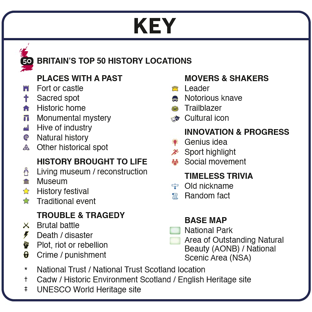 Great British History Map | Historical Map & Guide | Marvellous Maps | History Gifts | Adventure | Trivia 6 61m6PPRmM3S. SL1000