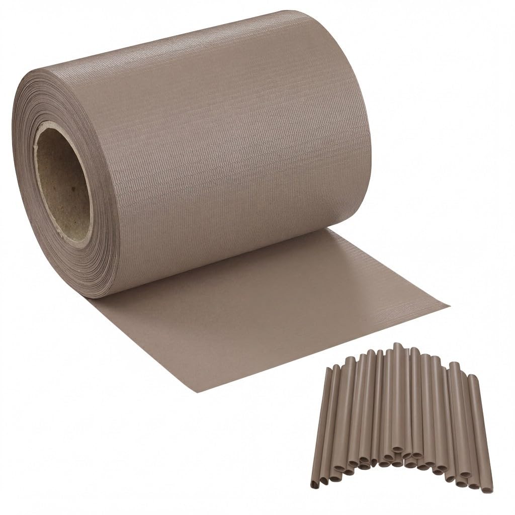 Striscia Banda Frangivista Fasce PVC Rotolo Schermo Privacy Recinzione Balcone Cancello Tortora