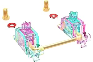DUROCK Plate Mount Stabilizers V2 Screw in Stabilizers with 2U 6.25U 7U...