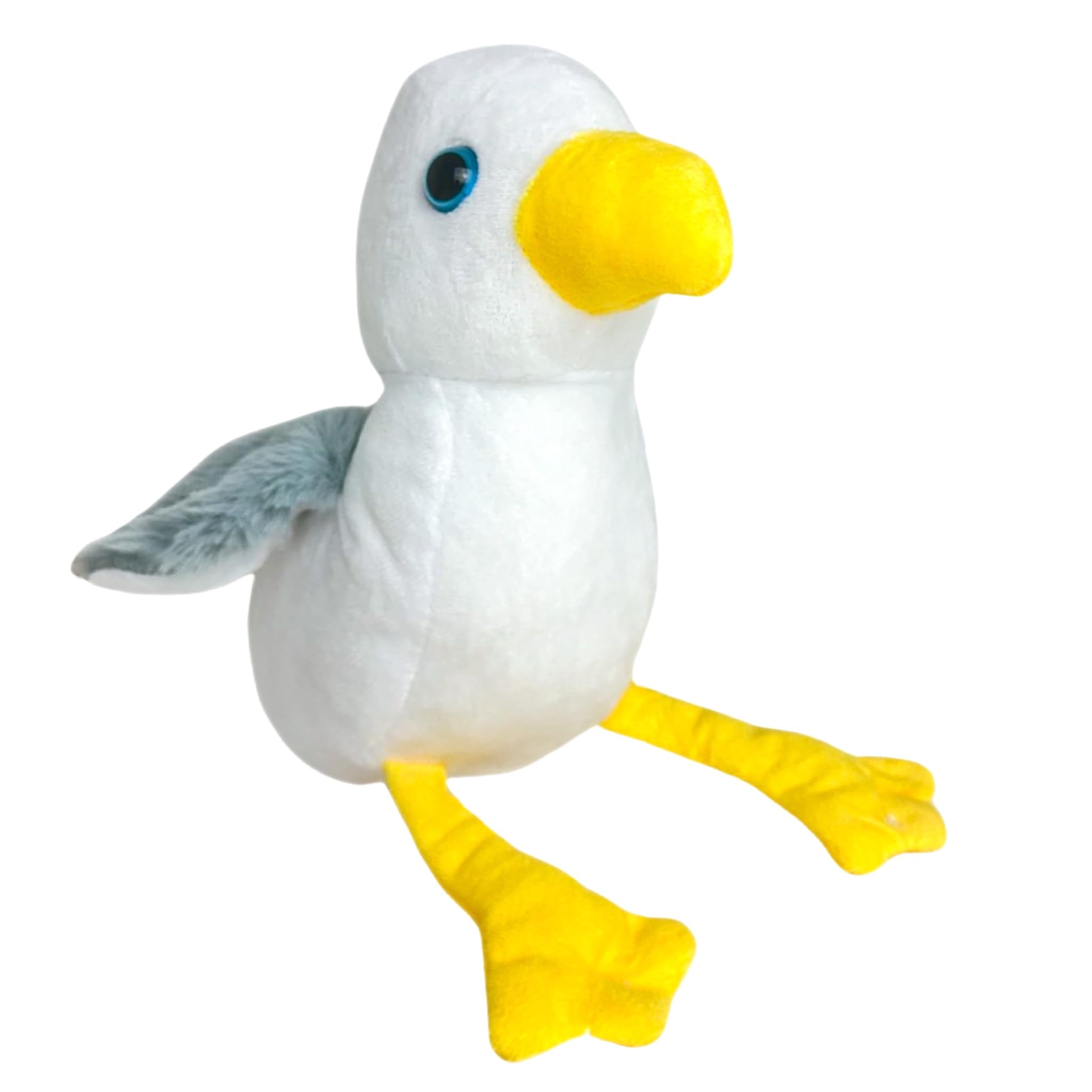 PMS Gully Seagull Plush Toy, Kids Gift, White, 25 cm (10 inches)