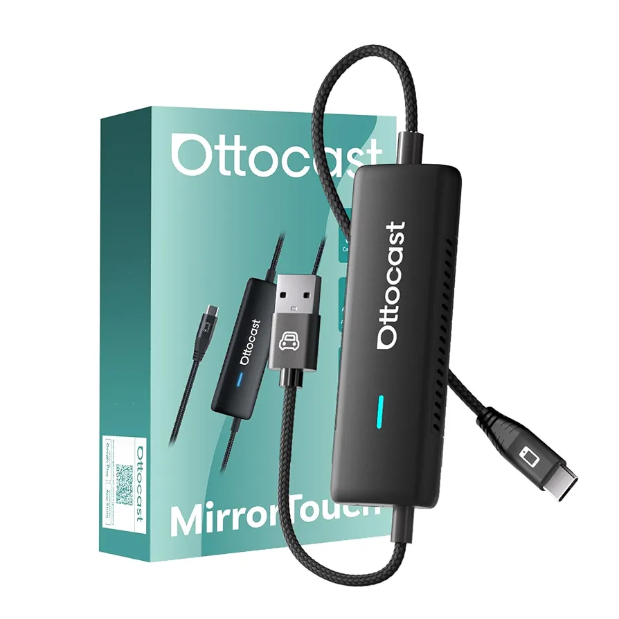 Amazon.com: OTTOCAST Mirror Touch Wireless CarPlay Adapter