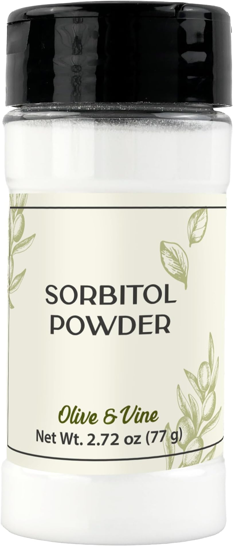 Olive & Vine Sorbitol Powder, Sweet Profile, For Baking & Confectionery, Rich Tradition, Authentic Taste, For Global Recipes (2.72 Ounce)