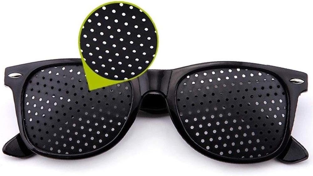 Dciszl Black Vision Improvement Vision Health Sports Glasses Pinhole Glasses Training