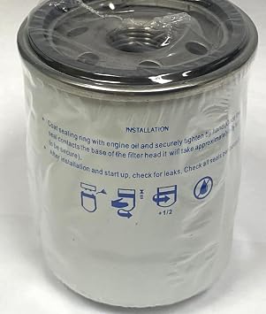 Oil Filter Compatible with Volvo Penta Diesel Engines 861473, 3808605, 861826