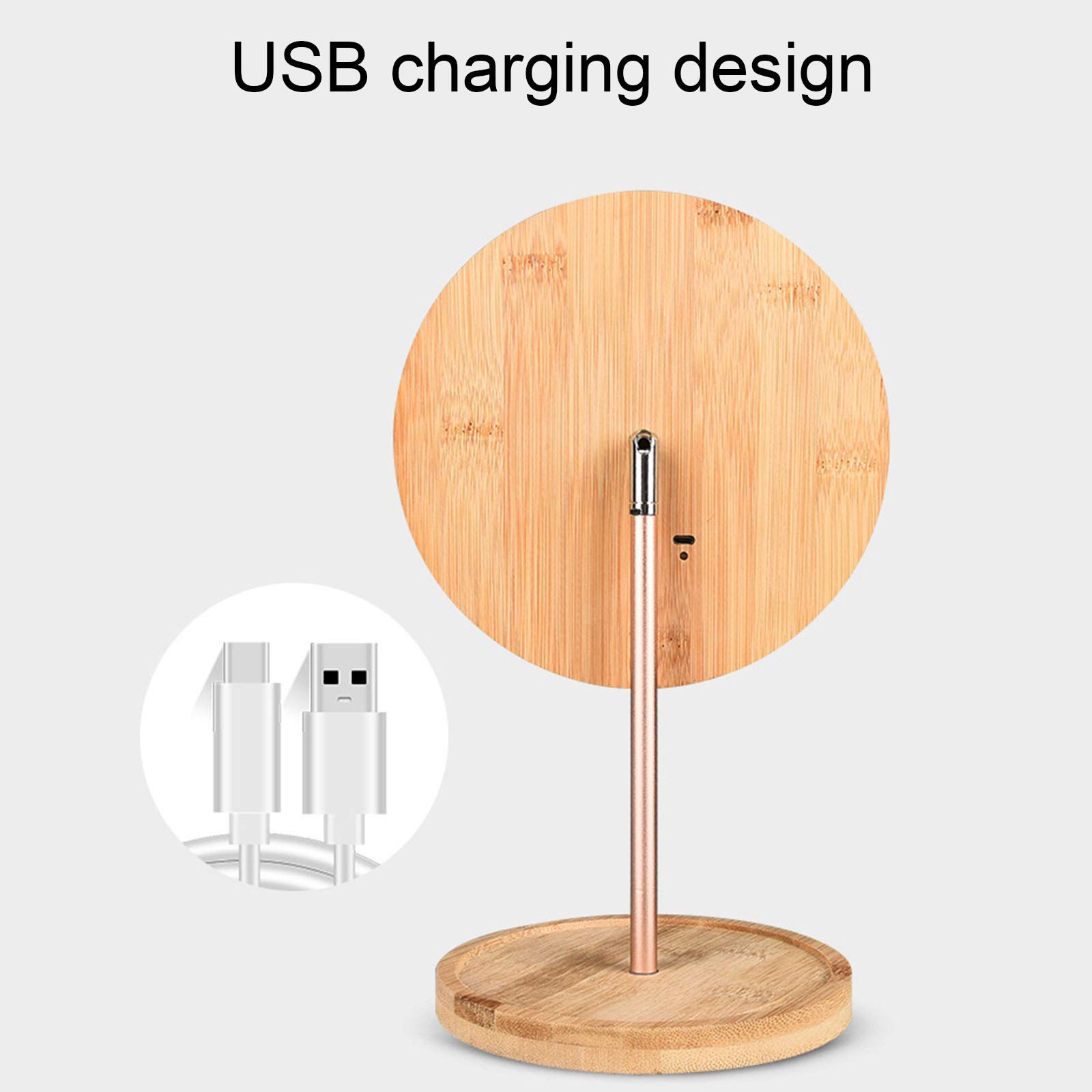 Geeignet für kompakte Single Metal Desktop Make-up Spiegel für den Heimgebrauch