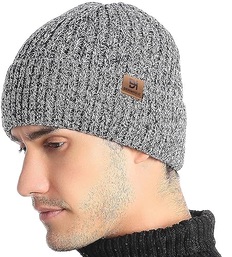 Image of DENIMHOLIC Winter Cap for Men & Women, Beanie Cap for Men Woolen Cap for Men & Women, Beanie Cap for Women