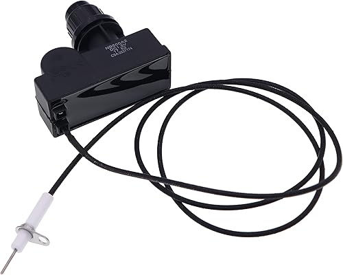 Miniatura 10 de METER STAR 2 piezas de alambre de encendido de 38 pulgadas y electrodo de cerámica de repuesto, electrodo de encendido puede doblarse DIY para