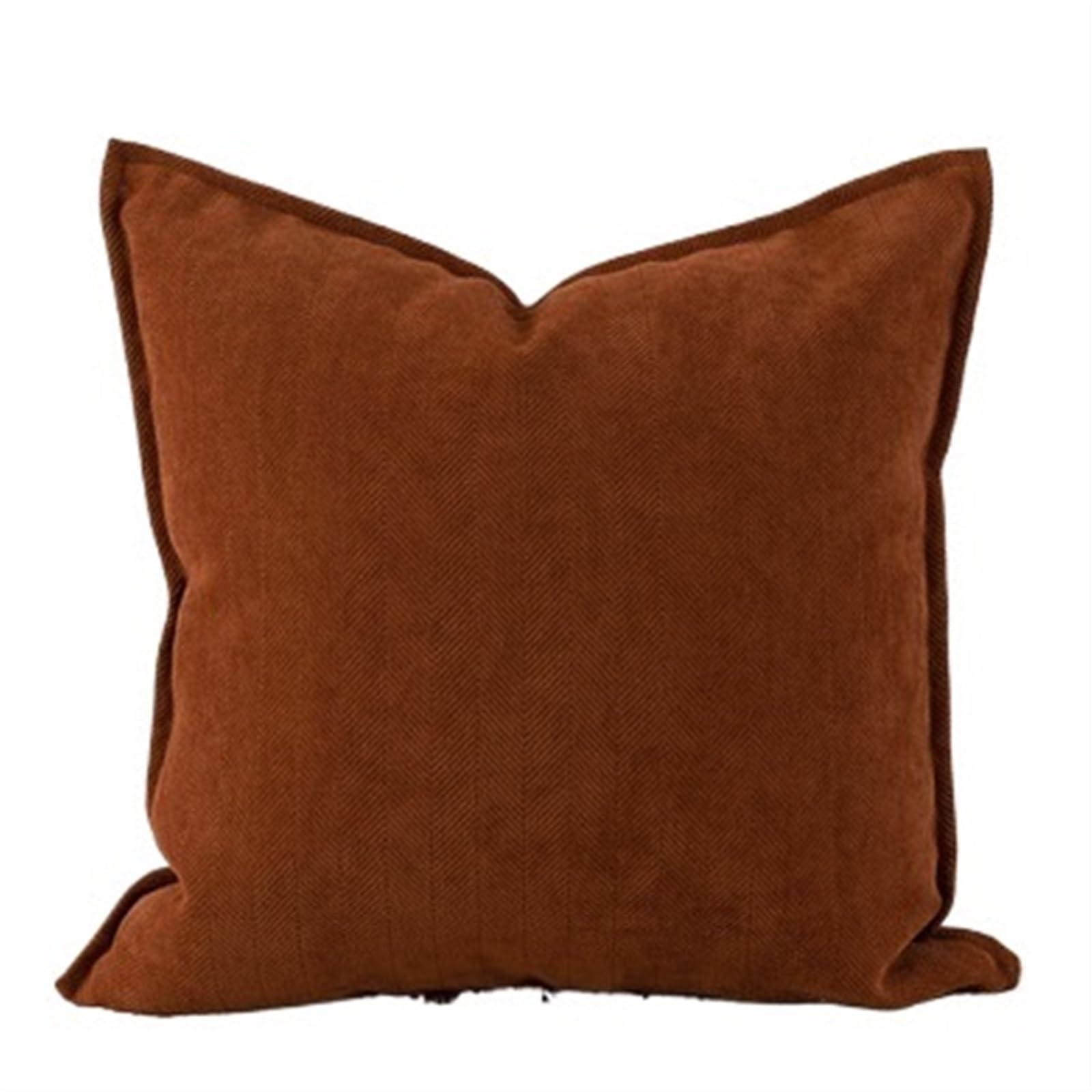 Housses de coussin de canapé solide aux finitions soignées pour lit et chaise élégante