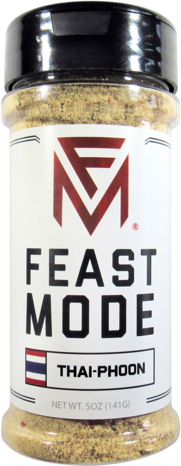 Thai Phoon - Feast Mode Flavors - Low Sodium , No MSG , Gluten Free , All Natural , Meal Prep Seasoning , Onion , Lemon Powder , Crushed Red Pepper