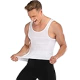 Mens Compression Shirt to Hide Gynecomastia Moobs Slimming Body Shaper Vest