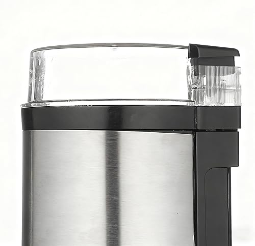 Miniatura 7 de Molinillo eléctrico de grano de café, aplicación versátil, 4.3x7.5 in, molinillo de granos de café para el hogar, molinillo de café eléctrico,