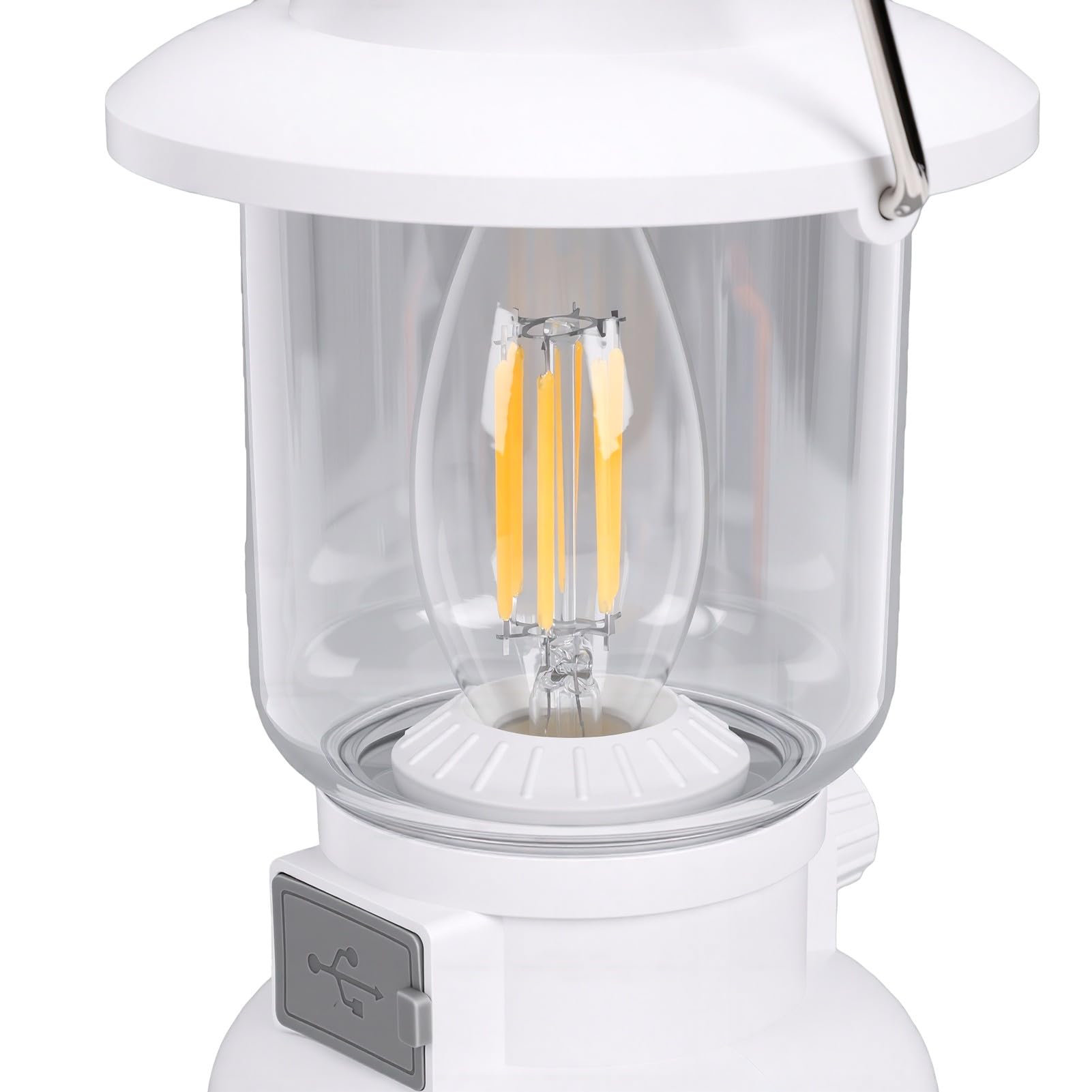 Lanterna da Campeggio di Emergenza con Luce Calda 400LM 2700K Batteria