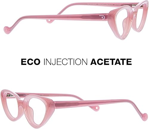 Miniatura 3 de DIDINSKY READING GLASSES Lectores unisex con bloqueo de luz azul. Monturas de acetato, patillas flexibles y lentes antirreflectantes - Pale +2.0 -