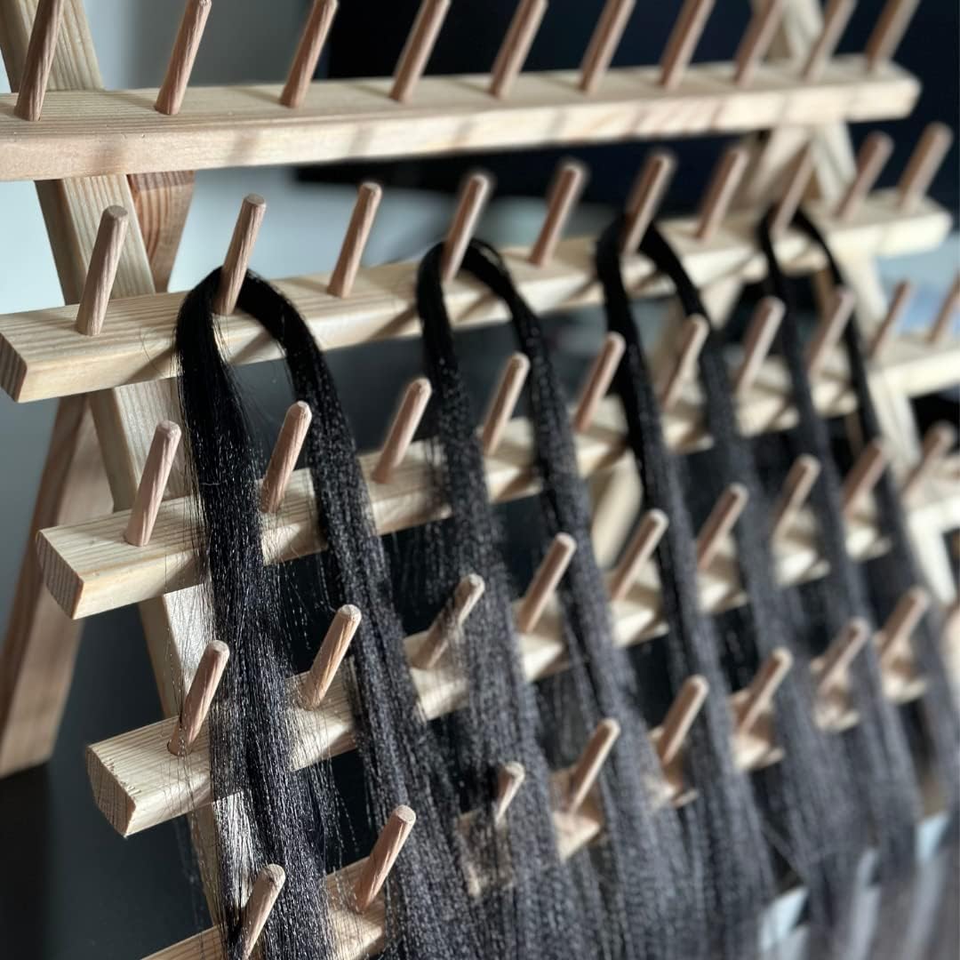 Crown Royalty Hair Braiding Hair Extension Separator Rack