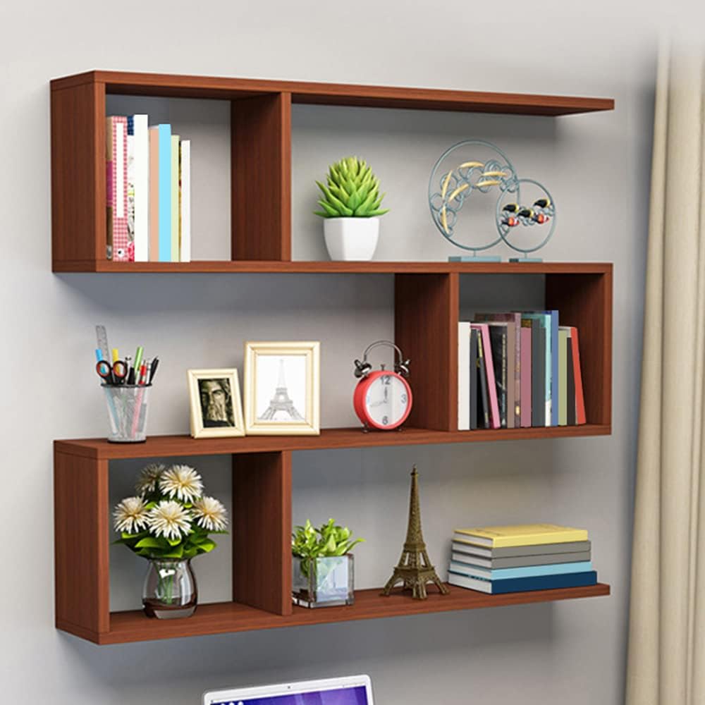 LITFAD Floating Shelf for Wall Storage, Decor Bookcase
