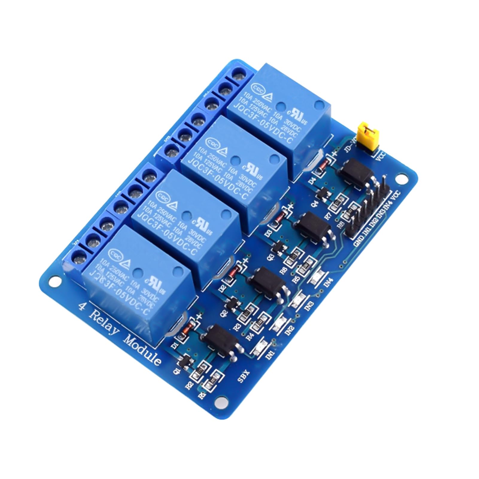 8x 1-Kanal 3V Relais-Modul Mit Optokoppler – Für ESP8266, IoT, DIY, Schaltet 250V 10A, Mit 8x 1-Kanal 3V Relais-Modul Mit Optokoppler – Für ESP8266, IoT, DIY, Schaltet 250V 10A, Mit