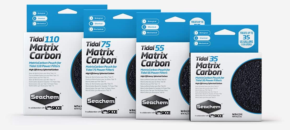 Laboratories 6509 140 mL 55 Matrix Carbon Tidal Filter