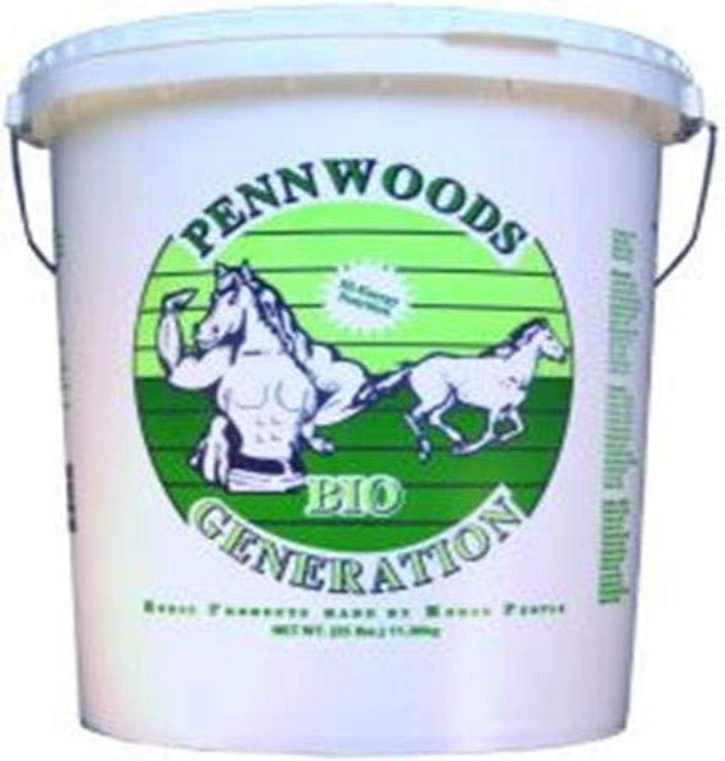 Pennwoods Bio Generation: Ultimate Equine Nutrition for Peak Performance - Enriched with Biotin for Superior Hoof Health, High Fat Content for All Ages - Made in The USA