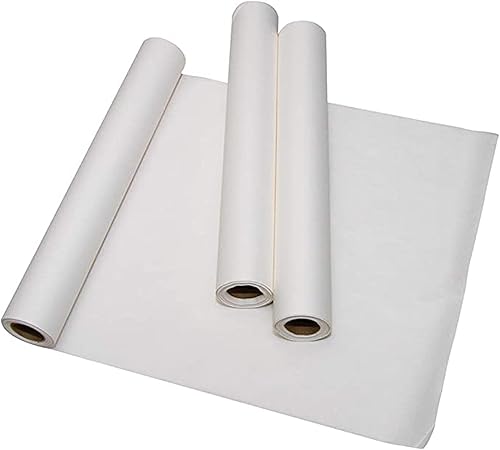 Graham Medical Papel de mesa Blanco Liso 21'' W x 225' L 12 Rollos