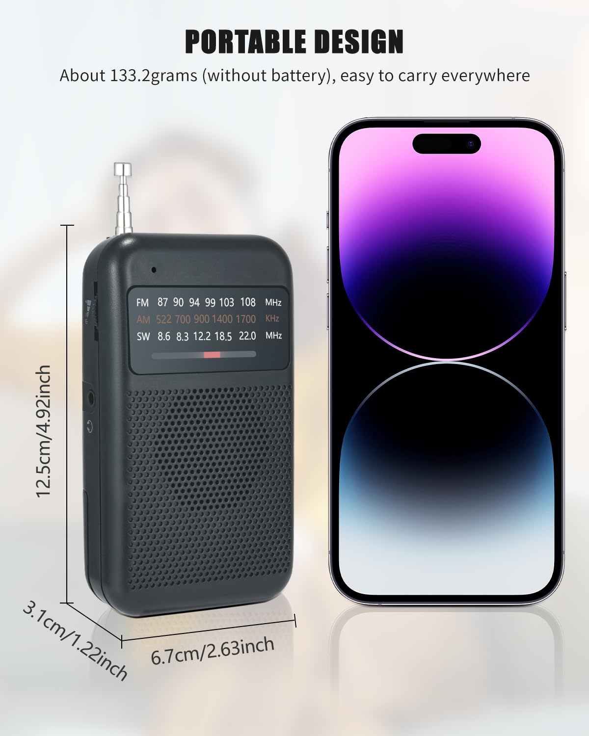 Renkforce RF-CR-200 Transistorradio VHF (FM), Middengolf, Korte golf Noodradio Oplaadbaar, Zonnepaneel, Handslinger, Wek kopen ? Electronic