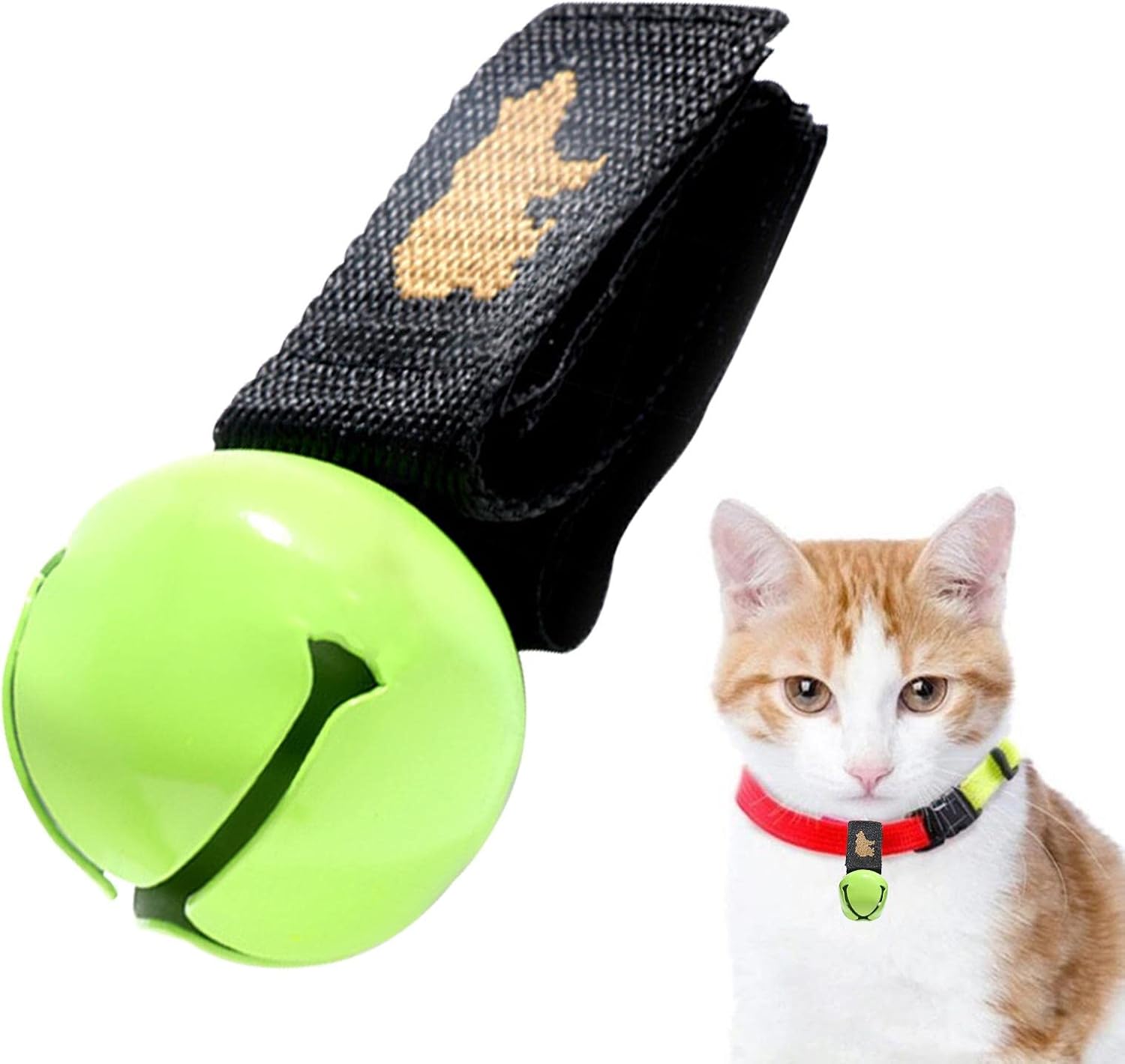 ベアベル 磁気サイレンサー付きラウドベアベル 耐久性のあるマジックステッカーアタッチメント付きの犬の ベアベル 磁気サイレンサー付きラウドベアベル 耐久性のあるマジックステッカーアタッチメント付きの犬の