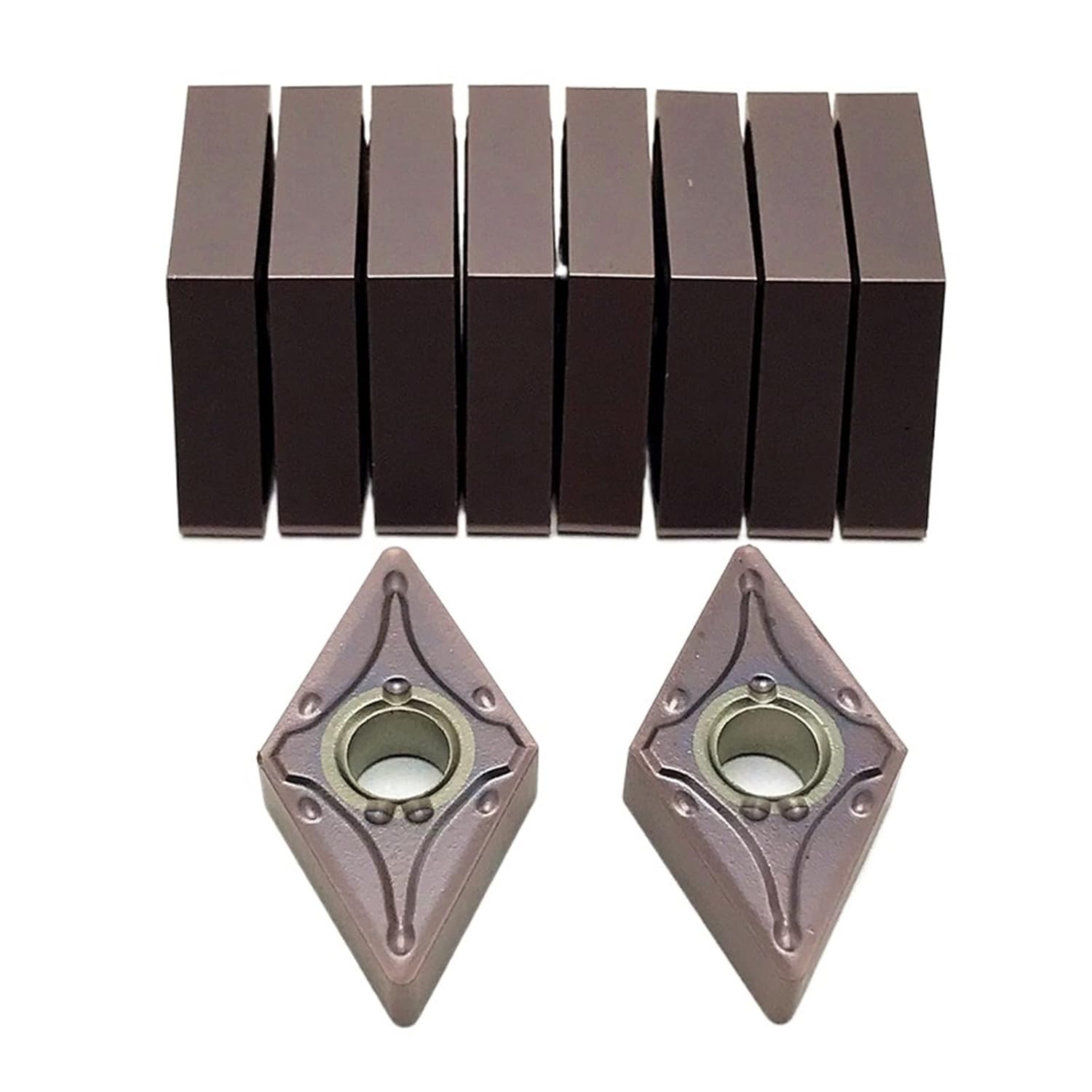 Indexable Lathe Carbide Insert DNMG150408 MA 6020 Carbide Insert External Turning Tool Steel Processing Turning Insert Metal Cutting Lathe Tool(DNMG150408 MA 15TF)