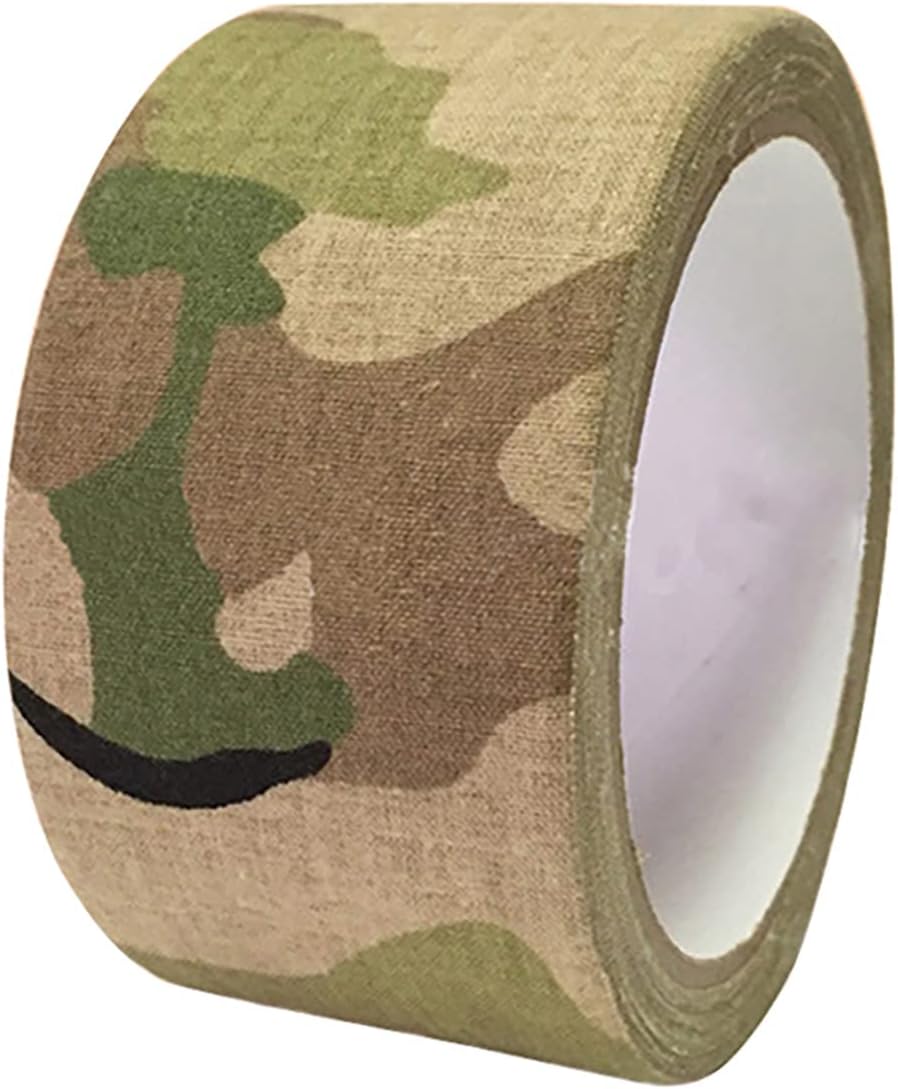 5cm x 5m Self Adhesive Protective Camouflage Tape, Camo Wrap Waterproof Tape Stretch Bandage Duct Tape for Outdoor Camping,CP