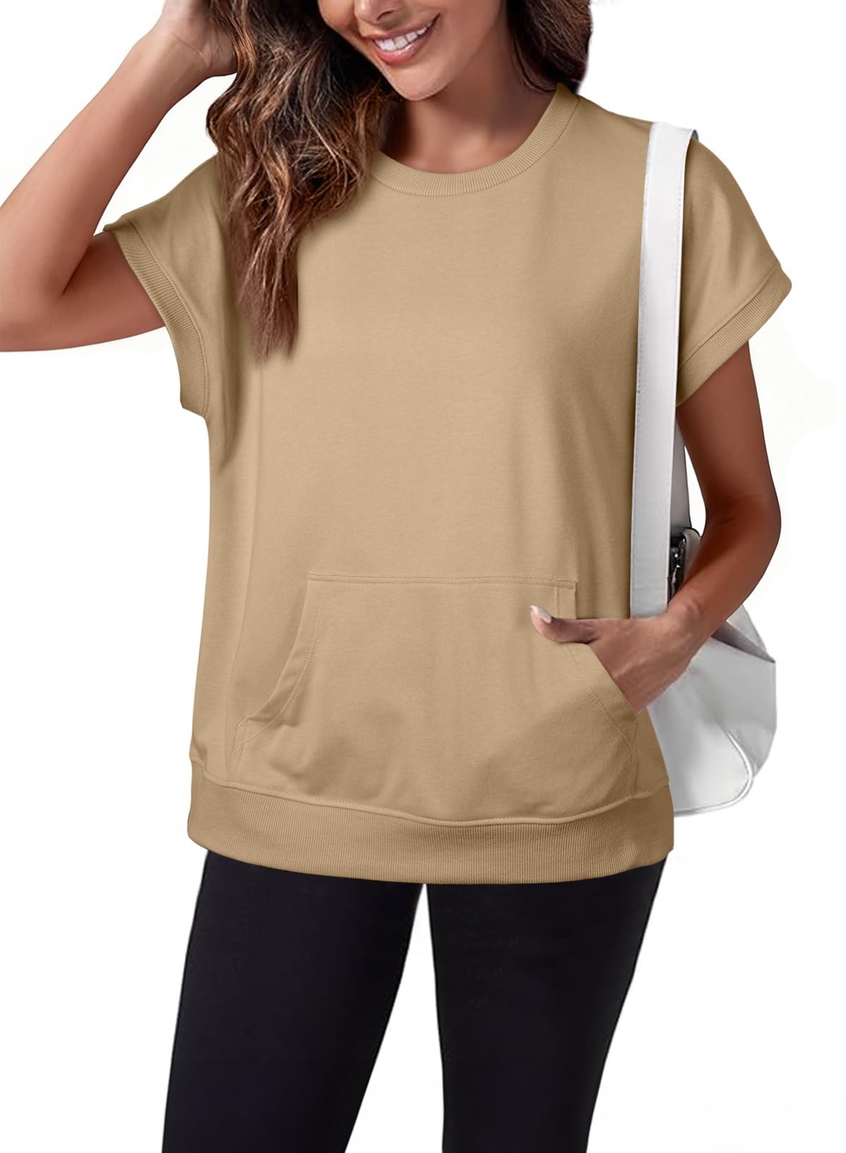 shewin Women Summer Trendy Sweatshirt Casual Dressy Shirts Work Tops 2026-picture-45