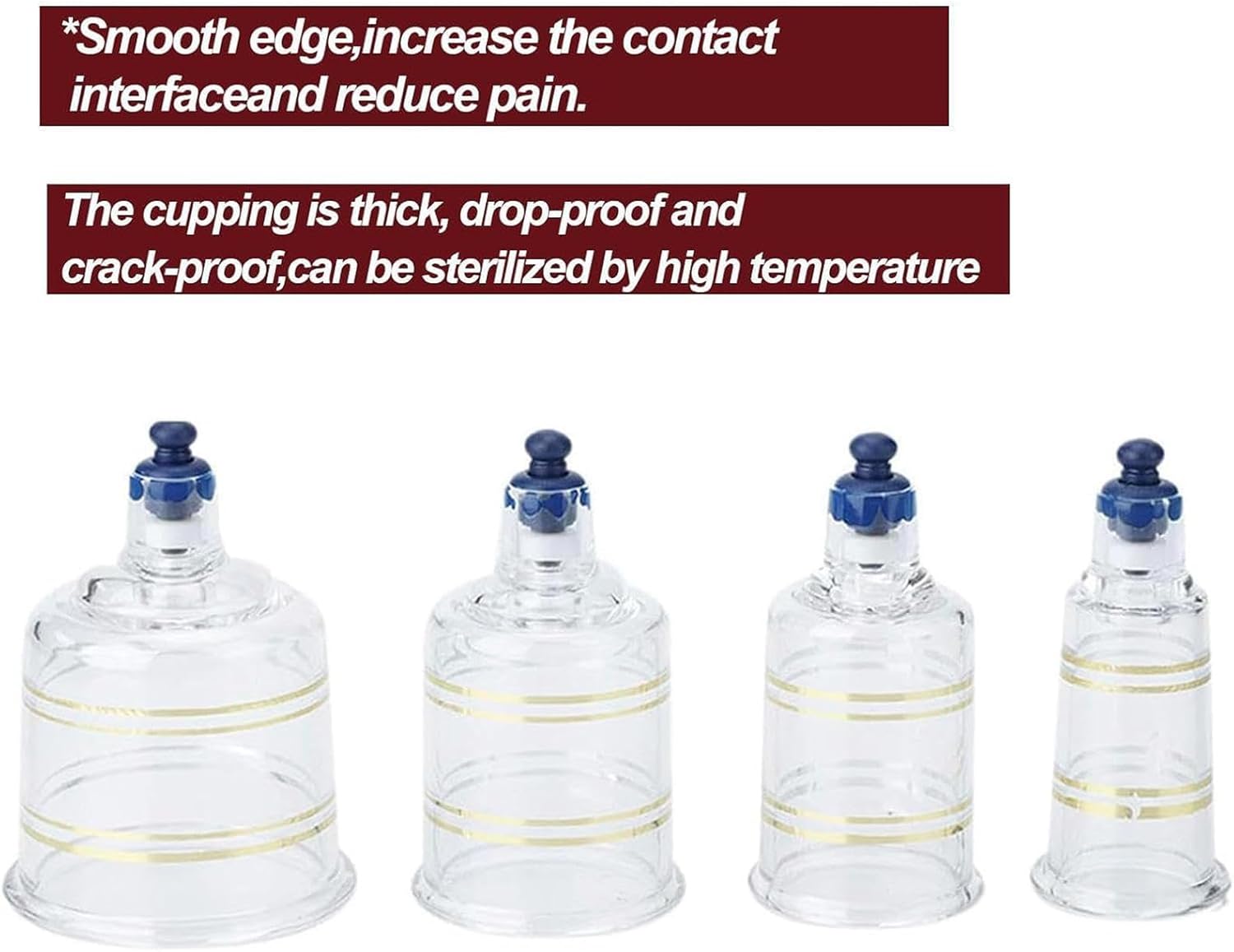 Cupping Set, Premium Cupping Therapy 19 Cups Set, Chinese Muscle Cupping Tool, ncluding Pump Handle, Extension Tube for Salon Or Home Use