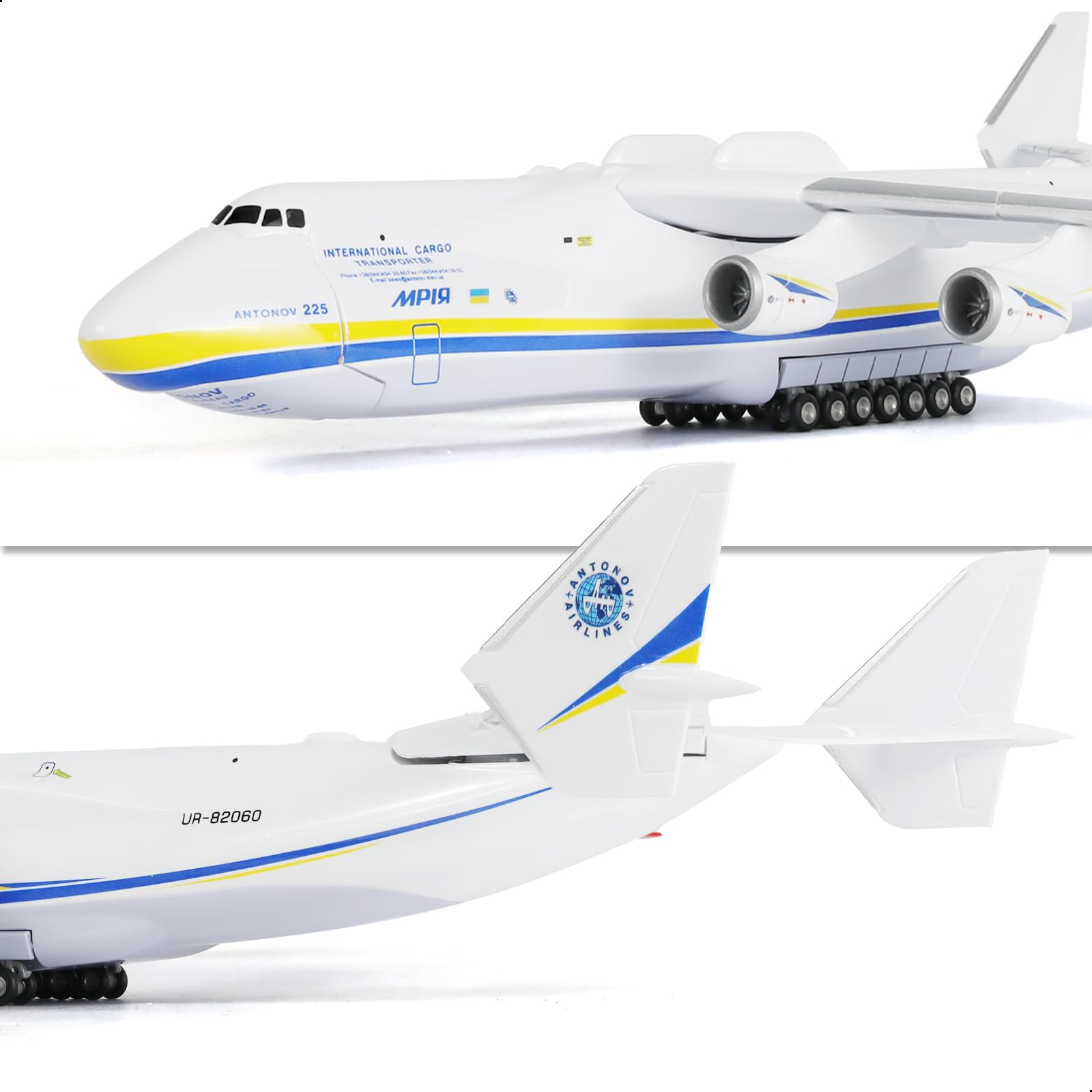【再値下げ】アントノフAn225ムーリヤ (1/200) Amazon.co.jp: QIYUMOKE 1/200 ムリヤ アントノフ 225 開閉式キャビン