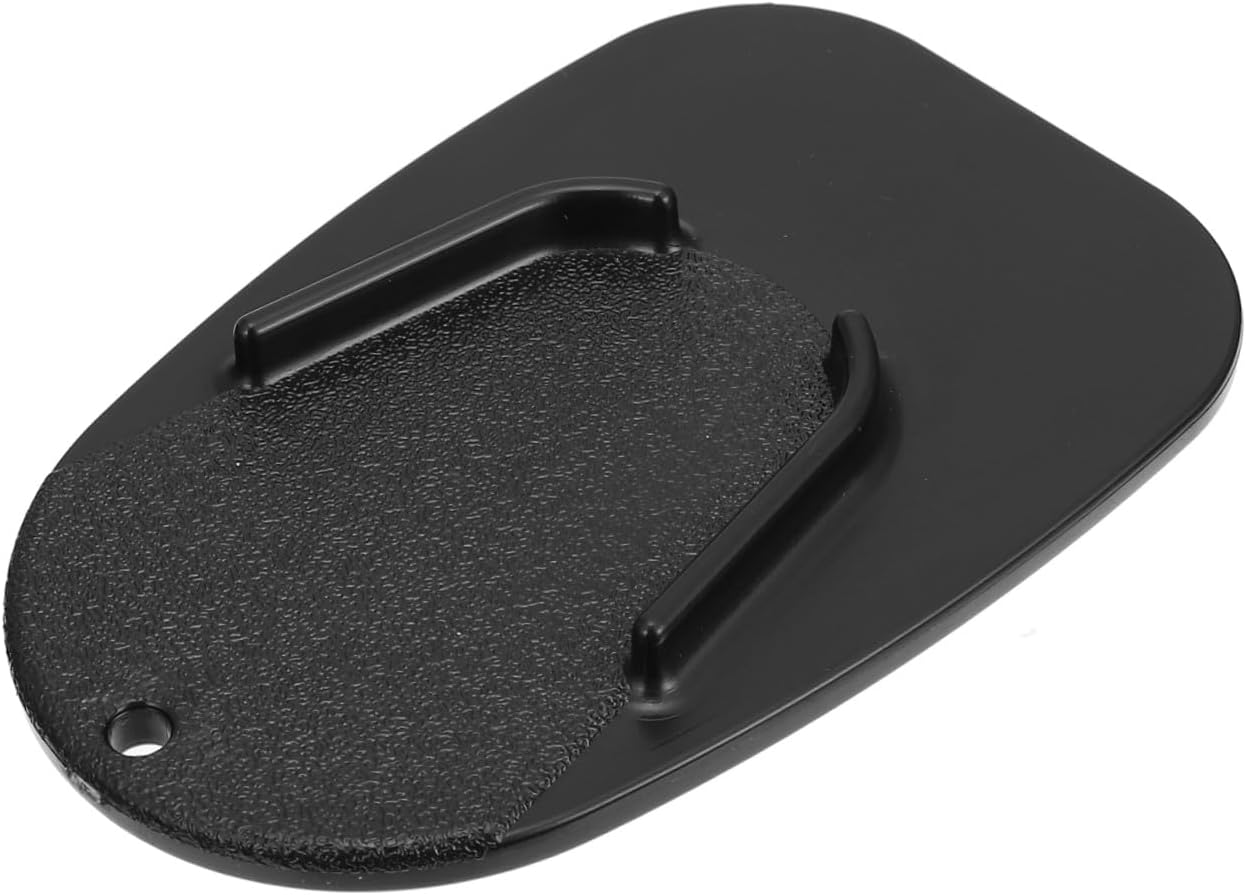 1pc Motorcycle Kickstand Pad Side Stand Extension for Outdoor Parking - Support Foot for Motorbikes Weather Resistant