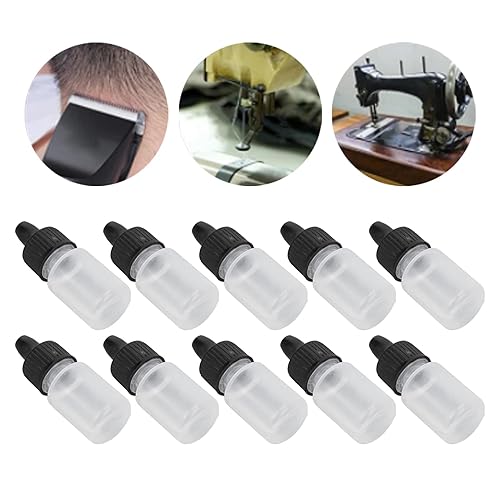 Miniatura 2 de Aceite para cortar, 10 unidades de aceites para el cabello de mantenimiento que reducen la fricción cuchillas cortadoras para reparación de máquinas