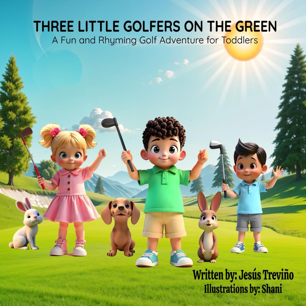 Three Little Golfers on the Green: A Fun and Rhyming Golf Adventure for Toddlers (The Chuy & Coach Jesús Series)
